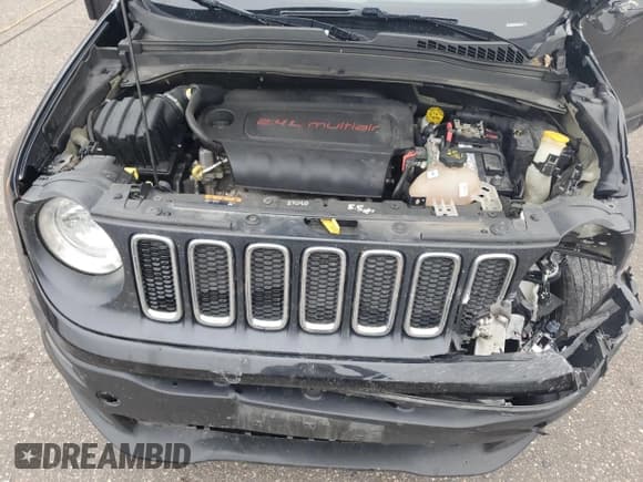 ✅ 2017 Jeep Renegade Altitude • VIN: ZACCJBBB0HPG32541 • Lot: 82439465. Listed on Copart with 61,201 mi. Free auction sales archive from the USA and detailed vehicle history report at DreamBid. Image 12.