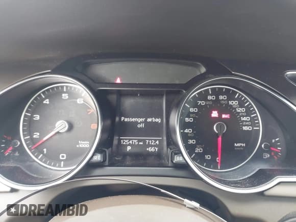 ✅ 2013 Audi A5 Premium • VIN: WAUCFAFH5DN011998 • Lot: 41684487. Listed on IAAI with 125,475 mi. Free auction sales archive from the USA and detailed vehicle history report at DreamBid. Image 7.