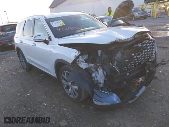 ✅ 2021 Hyundai Palisade SEL • VIN: KM8R3DHE0MU202918 • Лот: 41231523. Опубликован ранее на IAAI с пробегом 53 808 миль. Бесплатный доступ к архиву аукционных продаж из США и подробный отчёт об истории автомобиля на DreamBid. Изображение 1.