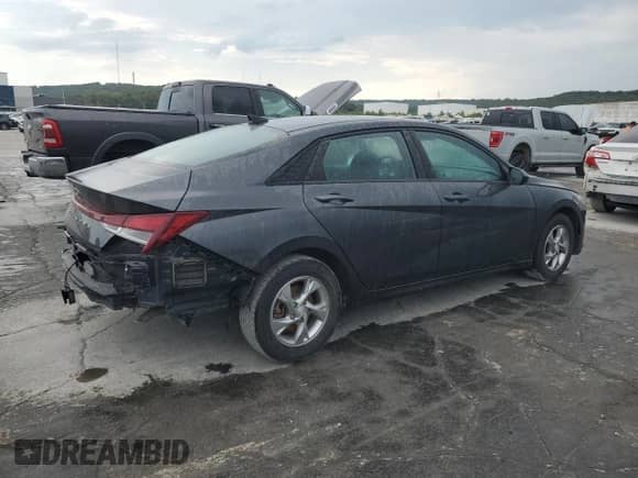 2021 Hyundai Elantra SE with VIN 5NPLL4AG0MH047299, listed as a Copart auction lot 70979475 with 100,302 mi miles and Salvage title. Bid and sale history available at DreamBid. Image 3.