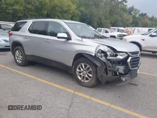 ✅ 2021 Chevrolet Traverse LT Cloth • VIN: 1GNEVGKW5MJ215267 • Лот: 43288317. Опубликован ранее на IAAI с пробегом 114 693 миль. Бесплатный доступ к архиву аукционных продаж из США и подробный отчёт об истории автомобиля на DreamBid. Изображение 1.