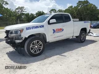 ✅ 2020 Chevrolet Colorado 2WD Work Truck • VIN: 1GCHSBEA1L1246581 • Лот: 60118785. Опубликован ранее на Copart с пробегом 78 322 миль. Бесплатный доступ к архиву аукционных продаж из США и подробный отчёт об истории автомобиля на DreamBid. Изображение 1.