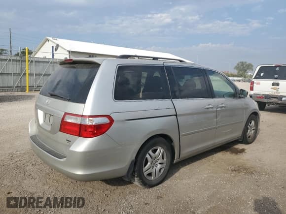 ✅ 2007 Honda Odyssey EX • VIN: 5FNRL38467B111669 • Lot: 80848905. Listed on Copart with Not provided. Free auction sales archive from the USA and detailed vehicle history report at DreamBid. Image 3.