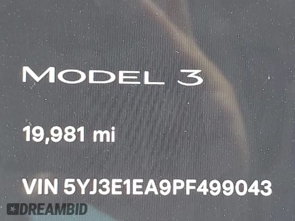 ✅ 2023 Tesla Model 3 • VIN: 5YJ3E1EA9PF499043 • Lot: 42996717. Wystawiony na IAAI z przebiegiem 19 981 mil. Bezpłatny archiwum sprzedaży aukcyjnych z USA i szczegółowy raport historii pojazdu na DreamBid. Zdjęcie 16.