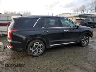 ✅ 2022 Hyundai Palisade Calligraphy • VIN: KM8R7DHE6NU395176 • Лот: 86445794. Опубликован ранее на Copart с пробегом 45 745 миль. Бесплатный доступ к архиву аукционных продаж из США и подробный отчёт об истории автомобиля на DreamBid. Изображение 3.
