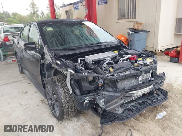 ✅ 2022 Subaru WRX GT • VIN: JF1VBAU6XN8024213 • Lot: 41410330. Listed on IAAI with 19,319 mi. Free auction sales archive from the USA and detailed vehicle history report at DreamBid. Image 1.