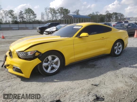 ✅ 2017 Ford Mustang V6 • VIN: 1FA6P8AM7H5343396 • Лот: 51854585. Опубликован ранее на Copart с пробегом 93 185 миль. Бесплатный доступ к архиву аукционных продаж из США и подробный отчёт об истории автомобиля на DreamBid. Изображение 1.