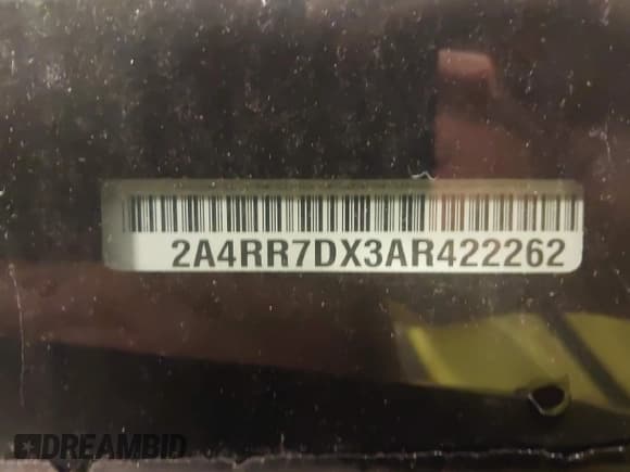 ✅ 2010 Chrysler Town & Country Limited • VIN: 2A4RR7DX3AR422262 • Lot: 42321224. Wystawiony na IAAI z przebiegiem 285 000 mil. Bezpłatny archiwum sprzedaży aukcyjnych z USA i szczegółowy raport historii pojazdu na DreamBid. Zdjęcie 9.