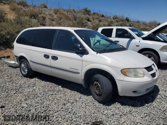 2001 Dodge Caravan SE with VIN 1B4GP24381B252589, listed as a Copart auction lot 64830425 with 187,128 mi miles and Salvage title. Bid and sale history available at DreamBid. Image 4.