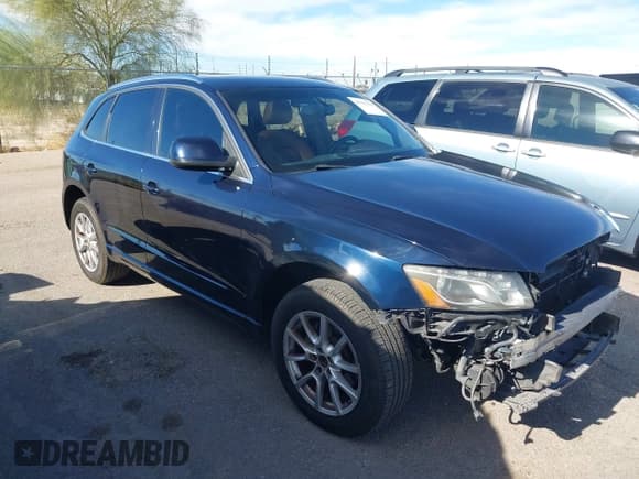 ✅ 2010 Audi Q5 Premium Plus • VIN: WA1LKAFP1AA068895 • Lot: 43797610. Listed on IAAI with 122,050 mi. Free auction sales archive from the USA and detailed vehicle history report at DreamBid. Image 1.