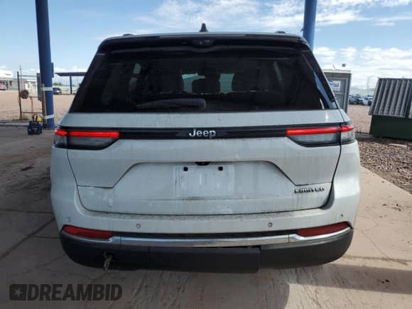 2022 Jeep Grand Cherokee Limited with VIN 1C4RJGBG7N8634129, listed as a Copart auction lot 63610995 with 36,550 mi miles and Salvage title. Bid and sale history available at DreamBid. Image 6.