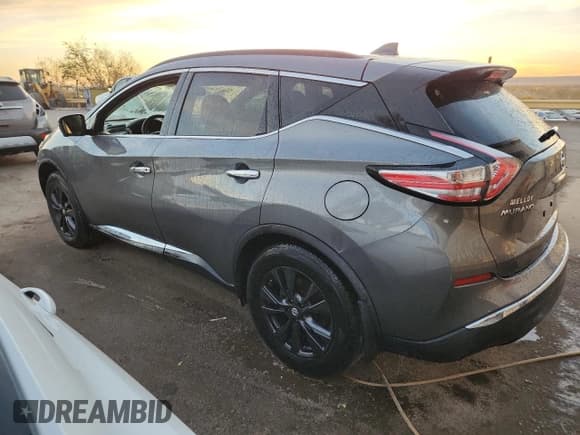 ✅ 2018 Nissan Murano SV • VIN: 5N1AZ2MH8JN148791 • Lot: 92843595. Listed on Copart with 89,867 mi. Free auction sales archive from the USA and detailed vehicle history report at DreamBid. Image 2.