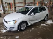 ✅ 2016 Volkswagen Golf TSI S • VIN: 3VW217AU8GM034448 • Lot: 92264935. Listed on Copart with 177,983 mi. Free auction sales archive from the USA and detailed vehicle history report at DreamBid. Image 1.