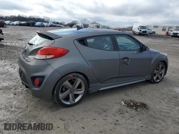 ✅ 2014 Hyundai Veloster Turbo • VIN: KMHTC6AE5EU182601 • Lot: 85443464. Wystawiony na Copart z przebiegiem 106 941 mil. Bezpłatny archiwum sprzedaży aukcyjnych z USA i szczegółowy raport historii pojazdu na DreamBid. Zdjęcie 3.