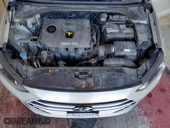 2017 Hyundai Elantra SE with VIN 5NPD84LF9HH163181, listed as a Copart auction lot 83983175 with 86,986 mi miles and Salvage title. Bid and sale history available at DreamBid. Image 12.