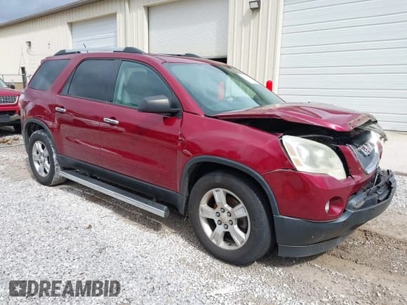 ✅ 2011 GMC Acadia SLE • VIN: 1GKKRPED6BJ236477 • Лот: 43392791. Опубликован ранее на IAAI с пробегом 196 394 миль. Бесплатный доступ к архиву аукционных продаж из США и подробный отчёт об истории автомобиля на DreamBid. Изображение 1.