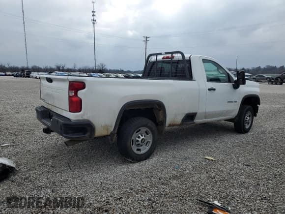 ✅ 2022 Chevrolet Silverado 2500HD Work Truck • VIN: 1GC0WLE70NF247383 • Lot: 45343125. Listed on Copart with 73,428 mi. Free auction sales archive from the USA and detailed vehicle history report at DreamBid. Image 3.