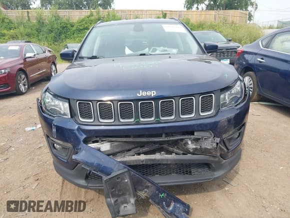 ✅ 2021 Jeep Compass Altitude • VIN: 3C4NJDBB2MT562869 • Lot: 42948297. Listed on IAAI with 62,778 mi. Free auction sales archive from the USA and detailed vehicle history report at DreamBid. Image 12.