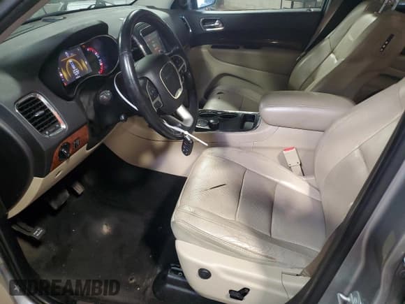 ✅ 2015 Dodge Durango Citadel • VIN: 1C4RDJEG0FC772142 • Lot: 61495275. Listed on Copart with 197,736 mi. Free auction sales archive from the USA and detailed vehicle history report at DreamBid. Image 7.