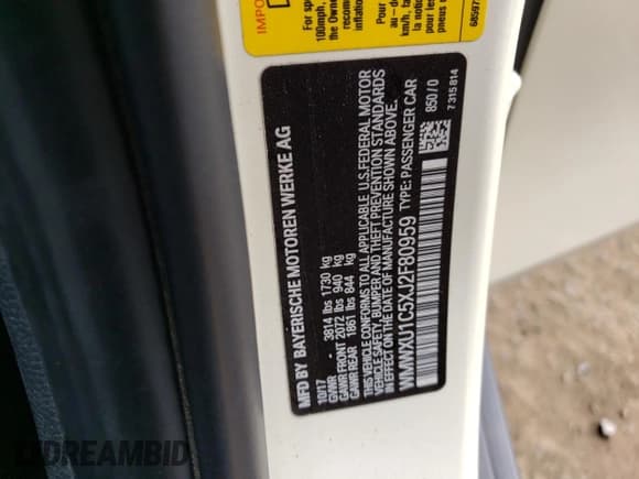 ✅ 2018 MINI Hardtop 4 Door Cooper • VIN: WMWXU1C5XJ2F80959 • Lot: 69179145. Listed on Copart with 44,023 mi. Free auction sales archive from the USA and detailed vehicle history report at DreamBid. Image 13.