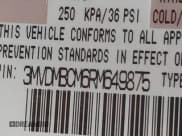 ✅ 2024 Mazda CX-30 S Carbon Edition • VIN: 3MVDMBCM6RM649875 • Lot: 41479876. Listed on IAAI with 24,468 mi. Free auction sales archive from the USA and detailed vehicle history report at DreamBid. Image 9.