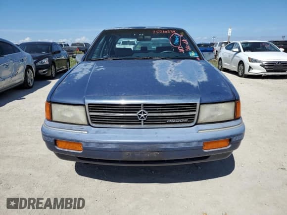 ✅ 1993 Dodge Spirit • VIN: 1B3XA46K0PF638477 • Lot: 75710534. Listed on Copart with 50,637 mi. Free auction sales archive from the USA and detailed vehicle history report at DreamBid. Image 5.