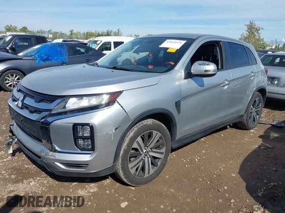 ✅ 2020 Mitsubishi Outlander ES • VIN: JA4AR3AU4LU024712 • Lot: 43433519. Listed on IAAI with 63,260 mi. Free auction sales archive from the USA and detailed vehicle history report at DreamBid. Image 2.
