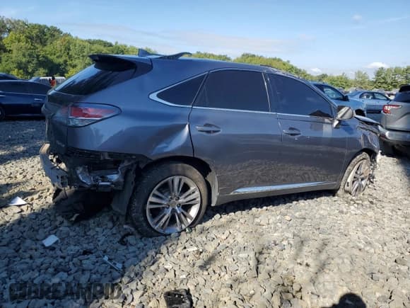 ✅ 2015 Lexus RX 350 • VIN: 2T2ZK1BA3FC156749 • Lot: 70917545. Listed on Copart with Not provided. Free auction sales archive from the USA and detailed vehicle history report at DreamBid. Image 3.