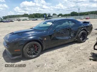 2021 Dodge Challenger R/T Scat Pack Widebody с VIN 2C3CDZFJ9MH550650, выставлен на аукционе Copart как лот 61797585 с пробегом 20 063 миль миль и Списание • Salvage title. История ставок и продаж доступна на DreamBid. Изображение 1.
