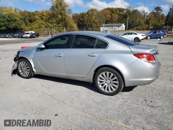 ✅ 2011 Buick Regal CXL RL1 • VIN: 2G4GN5EC7B9214858 • Lot: 89533035. Listed on Copart with 192,061 mi. Free auction sales archive from the USA and detailed vehicle history report at DreamBid. Image 2.