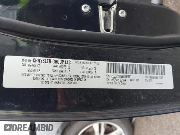 ✅ 2014 Dodge Charger RT Max • VIN: 2C3CDXDT2EH334987 • Lot: 42121019. Wystawiony na IAAI z przebiegiem 197 653 mil. Bezpłatny archiwum sprzedaży aukcyjnych z USA i szczegółowy raport historii pojazdu na DreamBid. Zdjęcie 9.