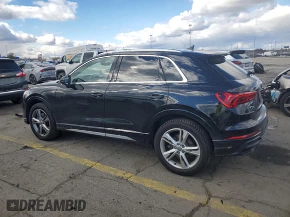 ✅ 2020 Audi Q3 S line Premium Plus • VIN: WA1EECF31L1040168 • Lot: 89514435. Listed on Copart with 50,509 mi. Free auction sales archive from the USA and detailed vehicle history report at DreamBid. Image 2.
