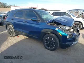 ✅ 2021 Chevrolet TrailBlazer LT • VIN: KL79MRSL7MB016114 • Лот: 43675699. Опубликован ранее на IAAI с пробегом 42 207 миль. Бесплатный доступ к архиву аукционных продаж из США и подробный отчёт об истории автомобиля на DreamBid. Изображение 1.