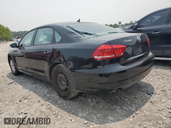 ✅ 2012 Volkswagen Passat S • VIN: 1VWAH7A3XCC020142 • Lot: 58004085. Listed on Copart with 117,054 mi. Free auction sales archive from the USA and detailed vehicle history report at DreamBid. Image 2.