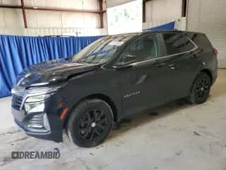2022 Chevrolet Equinox LT с VIN 3GNAXKEV1NL283784, выставлен на аукционе Copart как лот 61015865 с пробегом 10 386 миль миль и Списание • Salvage title. История ставок и продаж доступна на DreamBid. Изображение 1.