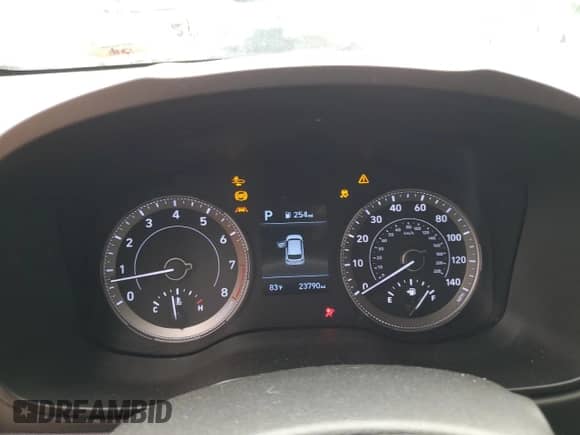 2020 Hyundai Venue SE with VIN KMHRB8A37LU045535, listed as a Copart auction lot 67545914 with 23,790 mi miles and Salvage title. Bid and sale history available at DreamBid. Image 9.