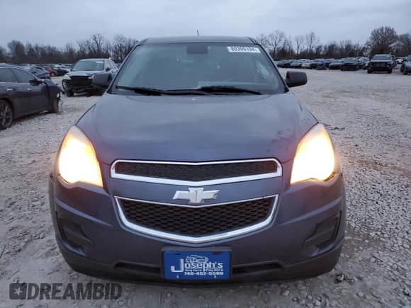 2013 Chevrolet Equinox LS with VIN 2GNALBEK3D6261712, listed as a Copart auction lot 80309194 with 159,480 mi miles and Salvage title. Bid and sale history available at DreamBid. Image 5.