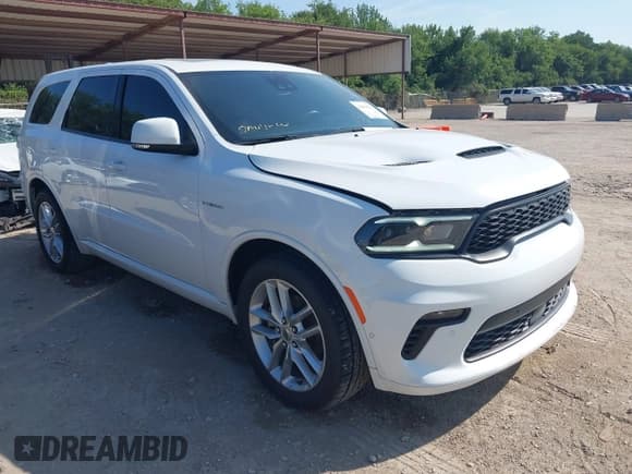 ✅ 2022 Dodge Durango R/T • VIN: 1C4SDHCT6NC217849 • Lot: 42814278. Listed on IAAI with 54,082 mi. Free auction sales archive from the USA and detailed vehicle history report at DreamBid. Image 1.