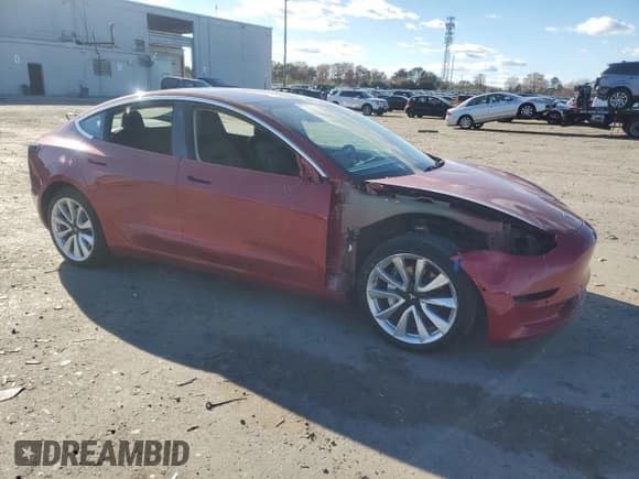 ✅ 2018 Tesla Model 3 Long Range Battery • VIN: 5YJ3E1EB6JF146131 • Lot: 92086685. Listed on Copart with 122,145 mi. Free auction sales archive from the USA and detailed vehicle history report at DreamBid. Image 4.