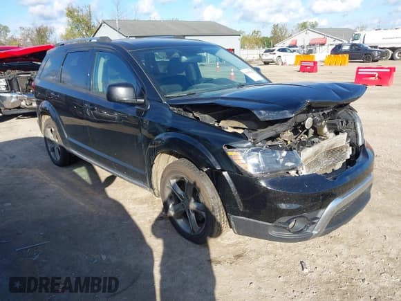 ✅ 2017 Dodge Journey Crossroad Plus • VIN: 3C4PDDGG7HT603975 • Lot: 43392526. Listed on IAAI with 151,189 mi. Free auction sales archive from the USA and detailed vehicle history report at DreamBid. Image 1.