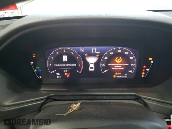 ✅ 2024 Honda Accord LX • VIN: 1HGCY1F25RA085835 • Lot: 67800485. Listed on Copart with 23,475 mi. Free auction sales archive from the USA and detailed vehicle history report at DreamBid. Image 9.