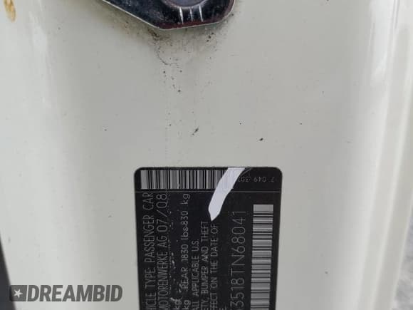 ✅ 2008 MINI Clubman • VIN: WMWML33518TN68041 • Lot: 85558385. Wystawiony na Copart z przebiegiem 131 513 mil. Bezpłatny archiwum sprzedaży aukcyjnych z USA i szczegółowy raport historii pojazdu na DreamBid. Zdjęcie 12.