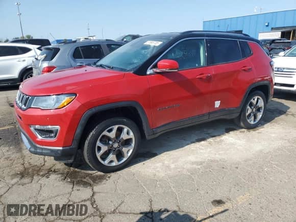 2018 Jeep Compass Limited с VIN 3C4NJDCB4JT266357, выставлен на аукционе Copart как лот 81565735 с пробегом 66 201 миль миль и Чистый • Clean title. История ставок и продаж доступна на DreamBid. Изображение 1.