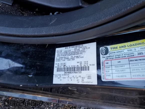 ✅ 2007 Mercury Milan Premier • VIN: 3MEHM08Z47R657533 • Lot: 89519545. Listed on Copart with 227,875 mi. Free auction sales archive from the USA and detailed vehicle history report at DreamBid. Image 12.