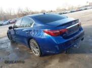 ✅ 2020 Infiniti Q50 Red Sport 400 • VIN: JN1FV7AR8LM660255 • Lot: 41692654. Listed on IAAI with 64,773 mi. Free auction sales archive from the USA and detailed vehicle history report at DreamBid. Image 3.