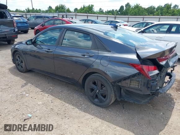 ✅ 2021 Hyundai Elantra SEL • VIN: 5NPLM4AG1MH009934 • Lot: 42912360. Listed on IAAI with Not provided. Free auction sales archive from the USA and detailed vehicle history report at DreamBid. Image 3.