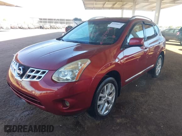 ✅ 2013 Nissan Rogue S • VIN: JN8AS5MV1DW629548 • Lot: 43598627. Listed on IAAI with 265,886 mi. Free auction sales archive from the USA and detailed vehicle history report at DreamBid. Image 2.