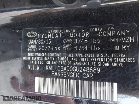 ✅ 2016 Hyundai Veloster • VIN: KMHTC6AD0GU248689 • Lot: 41559895. Wystawiony na IAAI z przebiegiem 91 111 mil. Bezpłatny archiwum sprzedaży aukcyjnych z USA i szczegółowy raport historii pojazdu na DreamBid. Zdjęcie 9.