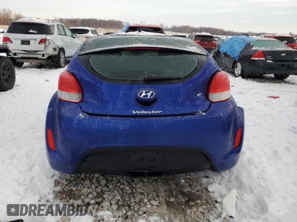 ✅ 2012 Hyundai Veloster w/Gray Int • VIN: KMHTC6AD8CU062585 • Lot: 88323585. Listed on Copart with Not provided. Free auction sales archive from the USA and detailed vehicle history report at DreamBid. Image 6.