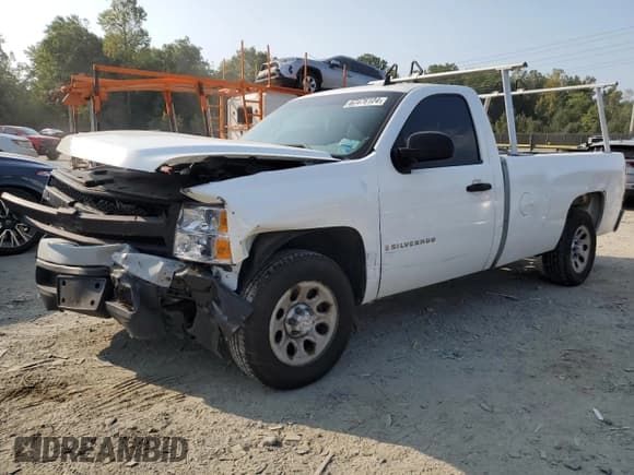 ✅ 2008 Chevrolet Silverado 1500 Work Truck • VIN: 1GCEC14X28Z314329 • Lot: 67476124. Listed on Copart with Not provided. Free auction sales archive from the USA and detailed vehicle history report at DreamBid. Image 1.